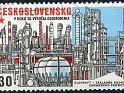 Czech Republic - 1975 - Petrochemical Plant - 30 H - Multicolor - Petrochemical, Plant, Checoslovaquia - Scott 2029 - Petrochemical Plant Slovnaft - 0